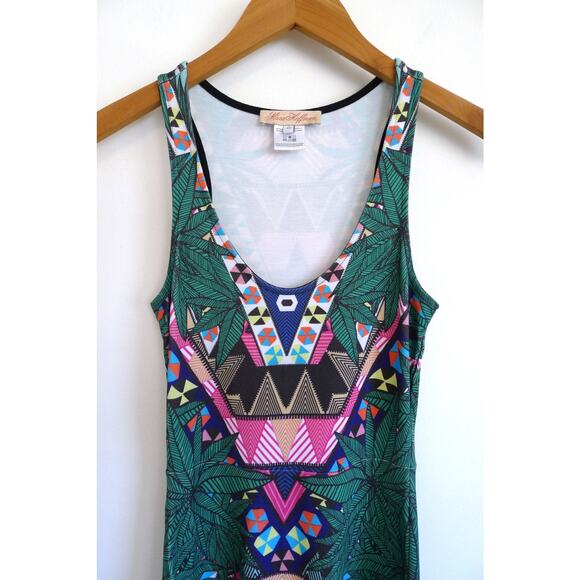MARA HOFFMAN Circle Tank Jersey Mini Dress in Maristar Green Shopbop XS $275 - Picture 5 of 11